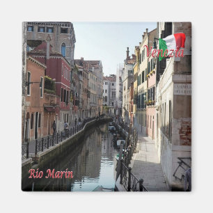 Imán VNT043 VENECIA, Rio Marin, Veneto, Italia, Fridge