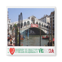 VNT048 VENECIA, RIALTO BRIDGE I Love, Italia, Frid