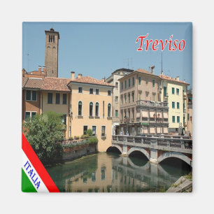 Imán VNT098 TREVISO, Véneto, Italia, Fridge
