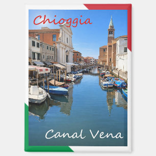Imán VNT116 CHIOGGIA, Canal Vena, Veneto, Italia, Never