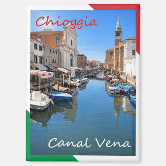 Imán VNT116 CHIOGGIA, Canal Vena, Veneto, Italia, Never