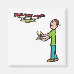 Imán Volando con drones