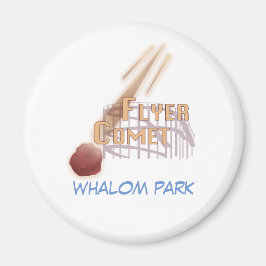 Imán Volante Comet Whalom Park Magnet