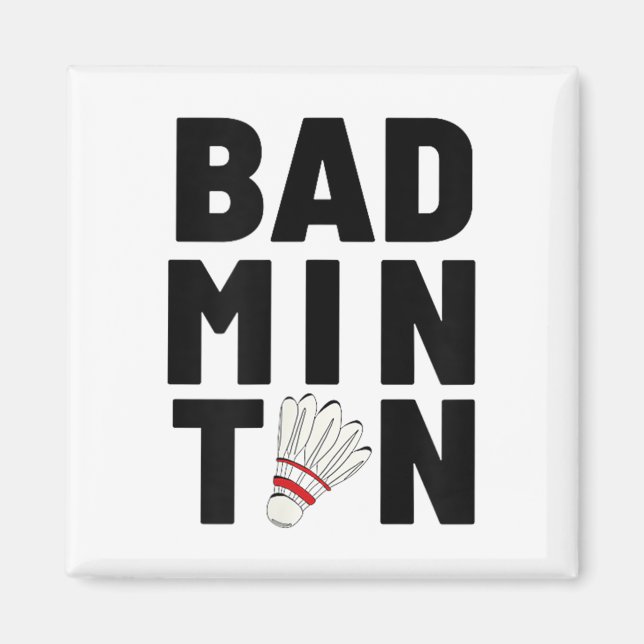 Imán Volante de bádminton (Frente)