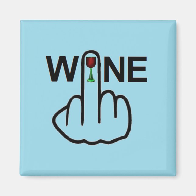 Imán Volante de vino magnético (Frente)