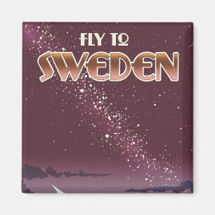 Imán Volar a Suecia
