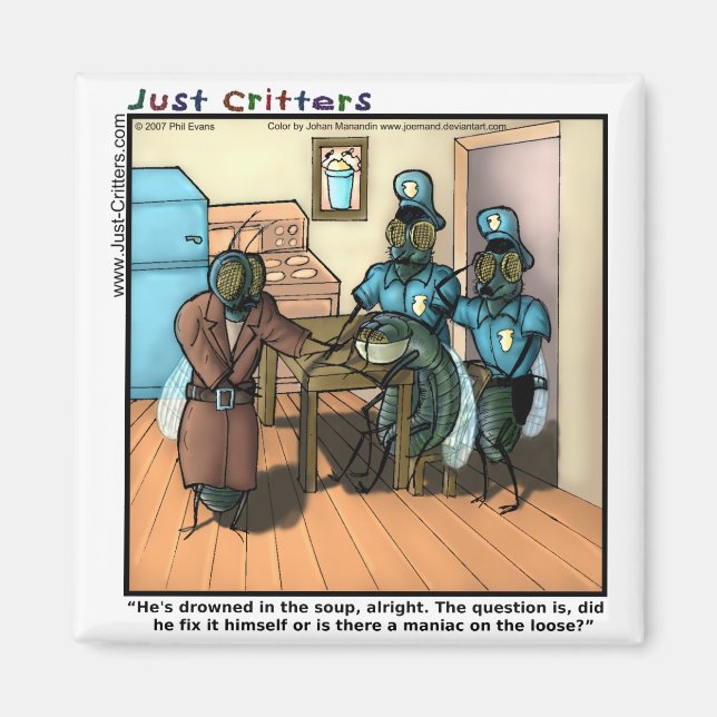 Imán Volar en sopa (Frente)