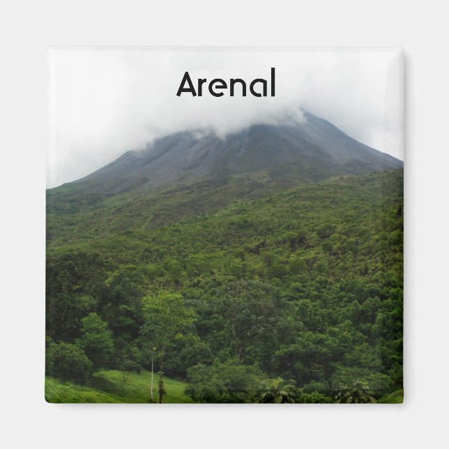Imán Volcán Arenal (Frente)