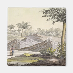 Imán Volcán de Ario di Turbaco cerca de Cartagena,