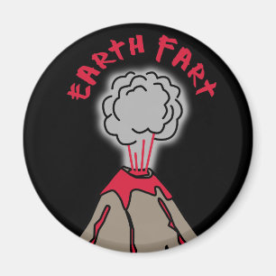 Imán Volcán Fart Tierra