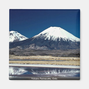 Imán Volcán Parinacotta, Chile