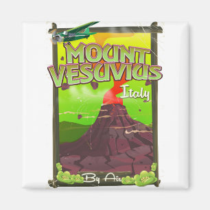Imán Volcán personalizado italiano Monte Vesubio