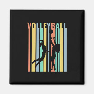 Imán Voleibol Beachvoleibol Retro
