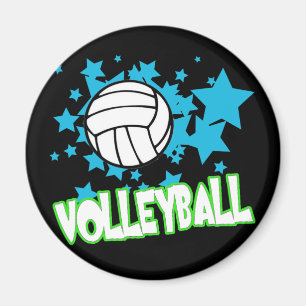 Imán Voleibol con las estrellas