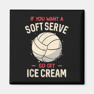 Imán Voleibol divertido si quieres un voleibol suave