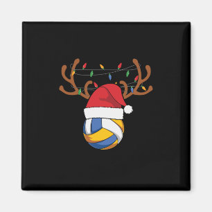 Imán Voleibol Navidades de voleibol