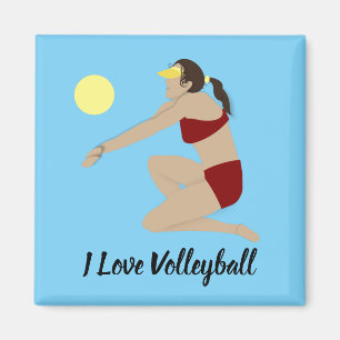 Imán Voleibol playa