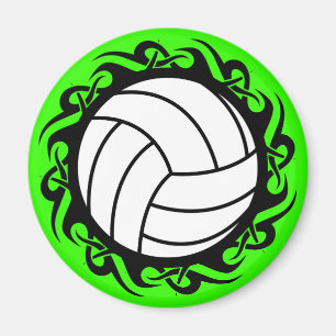 Imán voleibol tribal