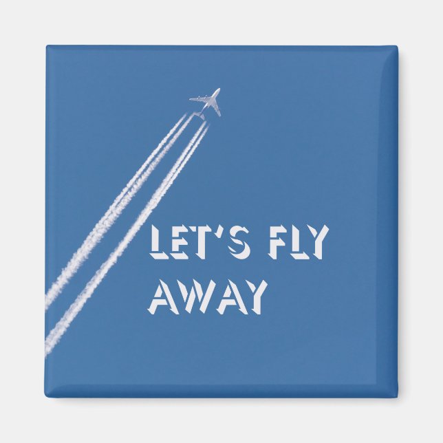 Imán Volemos lejos (Frente)