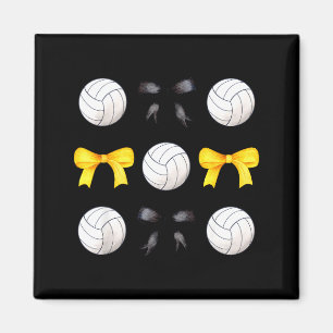Imán Volley & Negro Amarillo Arcos de Oro Baloncest