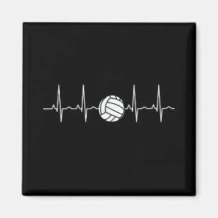 Imán Volleyball Ball Heartbeat