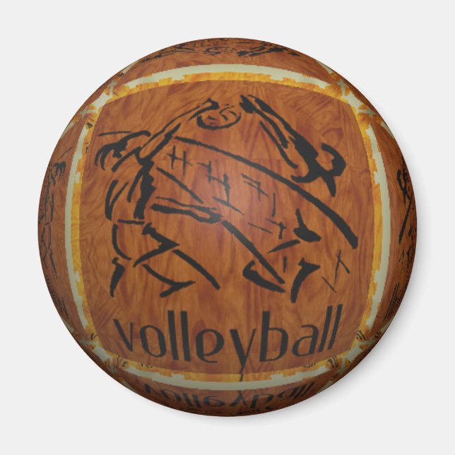 Imán VOLLEYBALL Magnet (Frente)