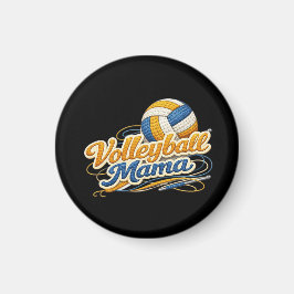 Imán Volleyball Mama Magnet – Retro Volleyball Mom
