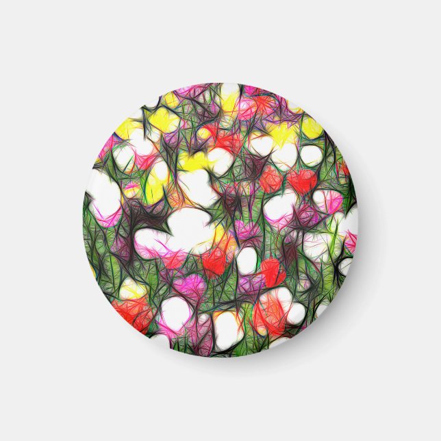 Imán Vollständig mit Frühlingsfarben (Frente)