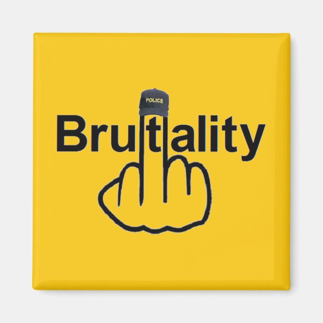 Imán Voltaje a la brutalidad policial en Magnet (Frente)