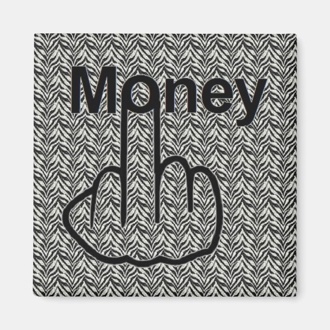 Imán Volteado de dinero magnético (Frente)