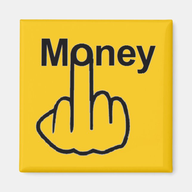 Imán Volteado de dinero magnético (Frente)