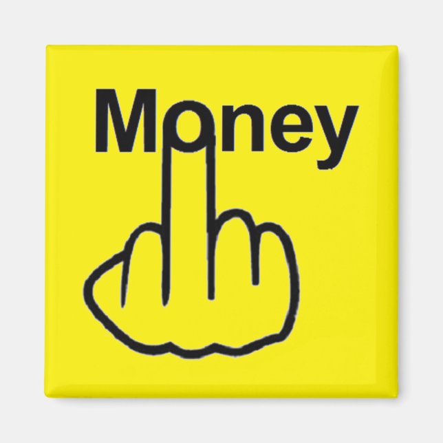 Imán Volteado de dinero magnético (Frente)