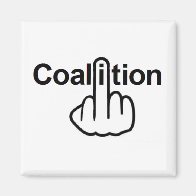 Imán Volteando la Coalición Magnet (Frente)