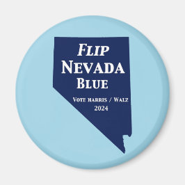Imán Voltear el azul de Nevada en 2024