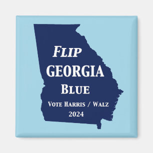 Imán Voltear Georgia Blue en 2024