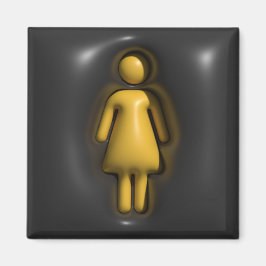 Imán Volumen, chica, mujer