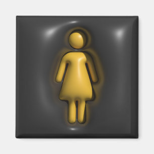 Imán Volumen, chica, mujer