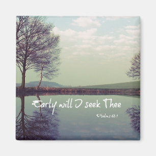 Imán Voluntad temprana busco verso de la biblia de Thee