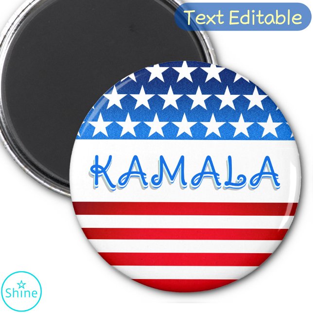 Imán Voluntarios partidarios de Kamala Harris Demócrata (Subido por el creador)
