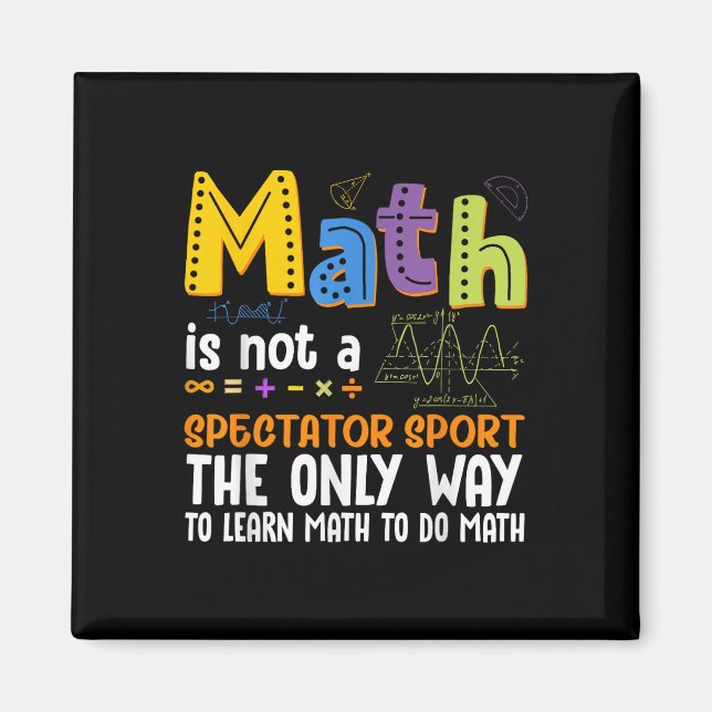Imán Volver A La Matemática Escolar No Es Una Matemátic (Frente)