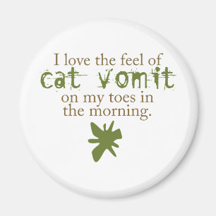 Imán Vómito del gato