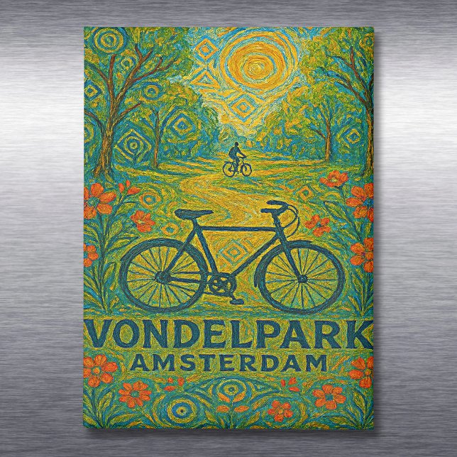 Imán Vondelpark por la mañana (Subido por el creador)