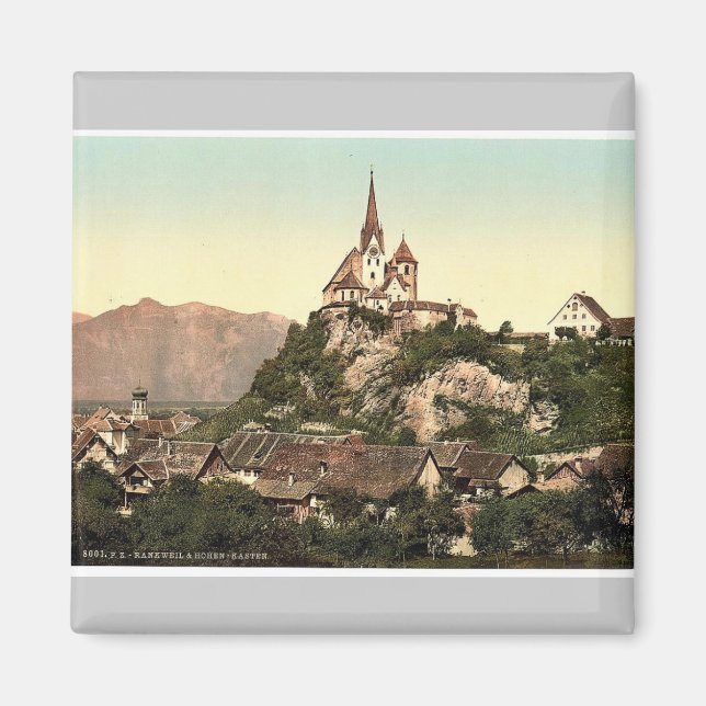 Imán Vorarlberg Rankweil y Hohenkasten, Tyrol, Austro (Frente)