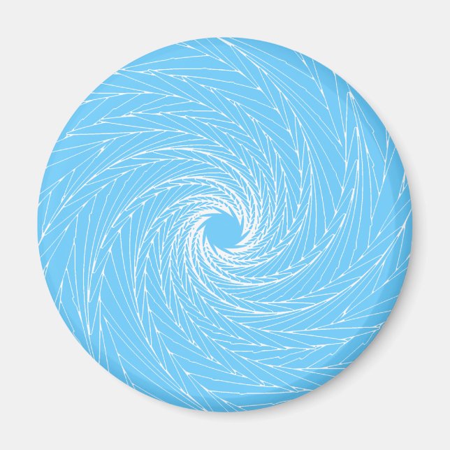 Imán Vortex azul (Frente)