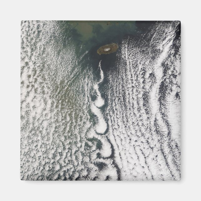 Imán Vórtices nublados de Cheju Do, Corea del Sur (Frente)