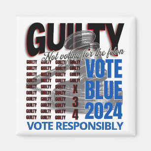 Imán Vota azul, no para el Felon