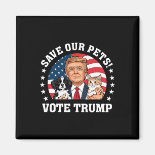 Imán Vota Trump Salva a Nuestros Animales Perros Gatos