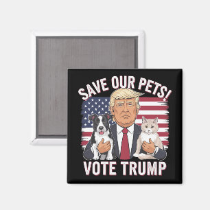 Imán Vota Trump Salva a Nuestros Animales Perros Gatos 
