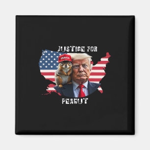 Imán Votar por Trump por la ardilla 4