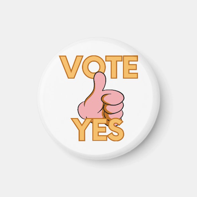 Imán Votar sí (Frente)